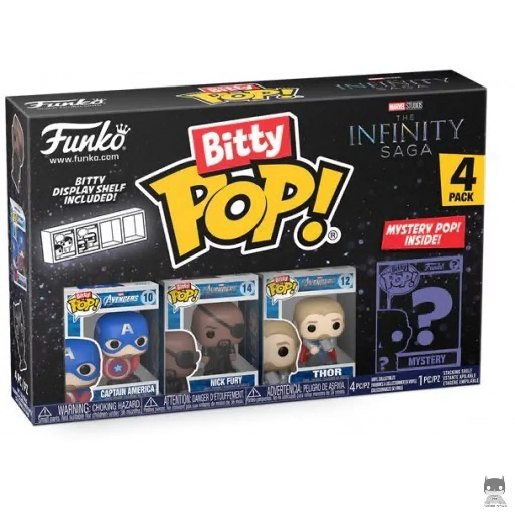 Figura Funko Pop! La saga del Infinito (Serie 1) en su caja