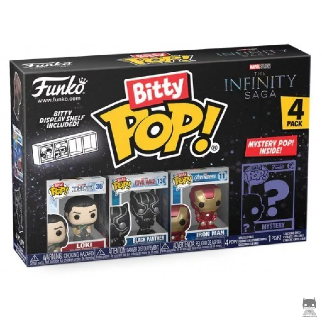 Figura Funko Pop! La saga del Infinito (Serie 4) en su caja