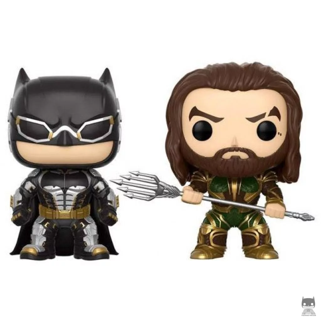 Figura Funko Pop! Batman & Aquaman (Liga de la Justicia (película))