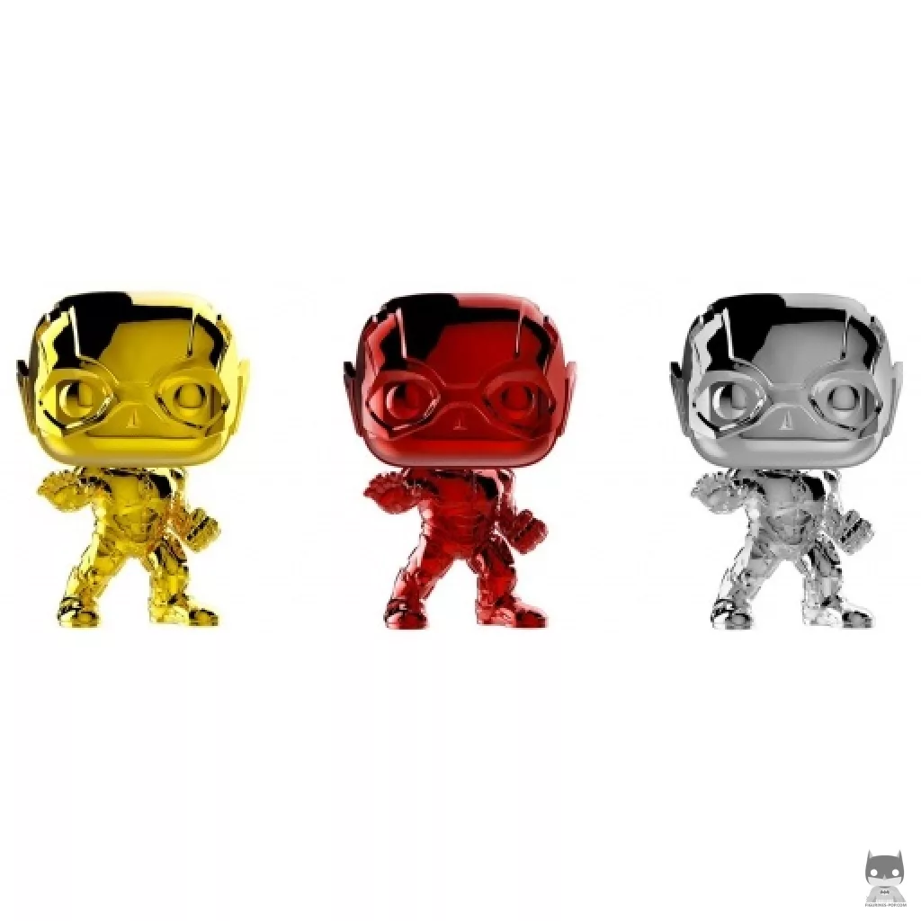 Figura Funko Pop! Flash (Cromado) (Liga de la Justicia (película))