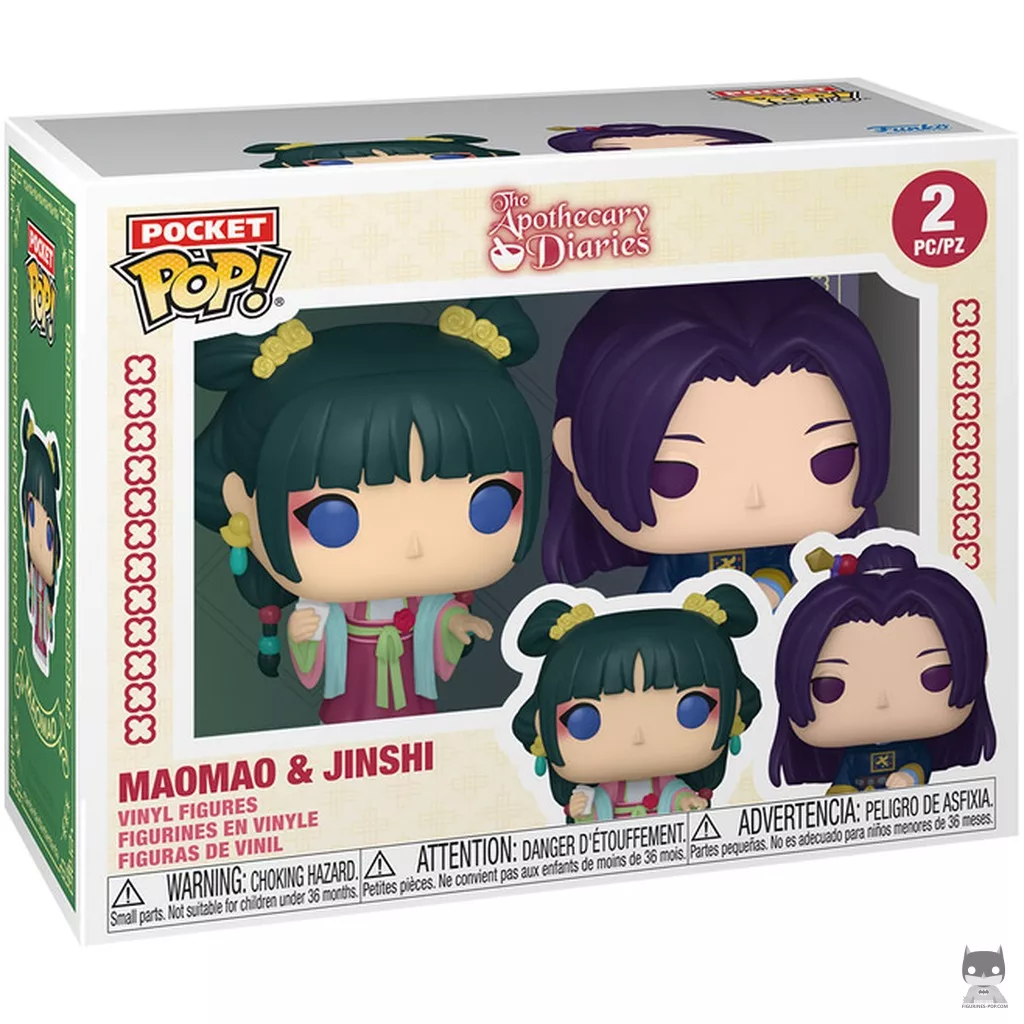Figura Funko Pop! Maomao & Jinshi (Multipack) en su caja