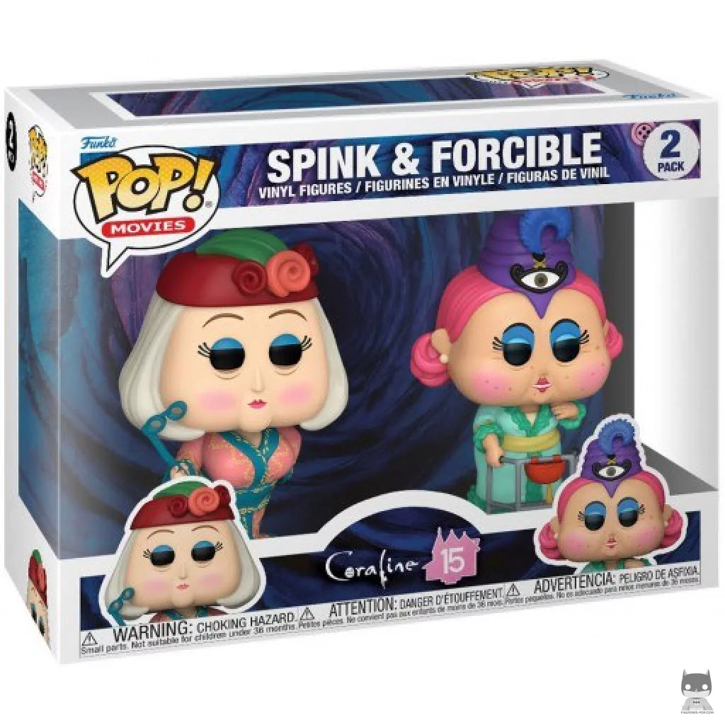 Figura Funko Pop! Spink & Forcible en su caja