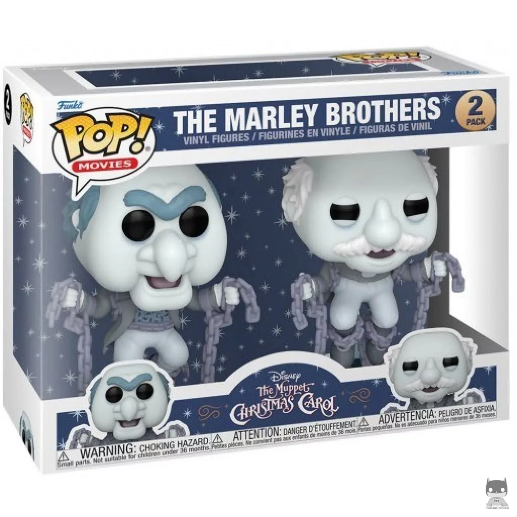 Figura Funko Pop! Los hermanos Marley en su caja