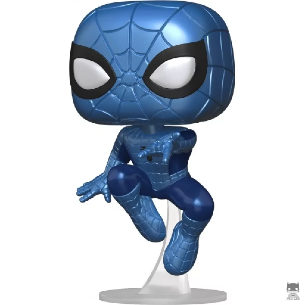 Figura Funko Pop! Spider-Man (Metalizado) (Marvel Comics)
