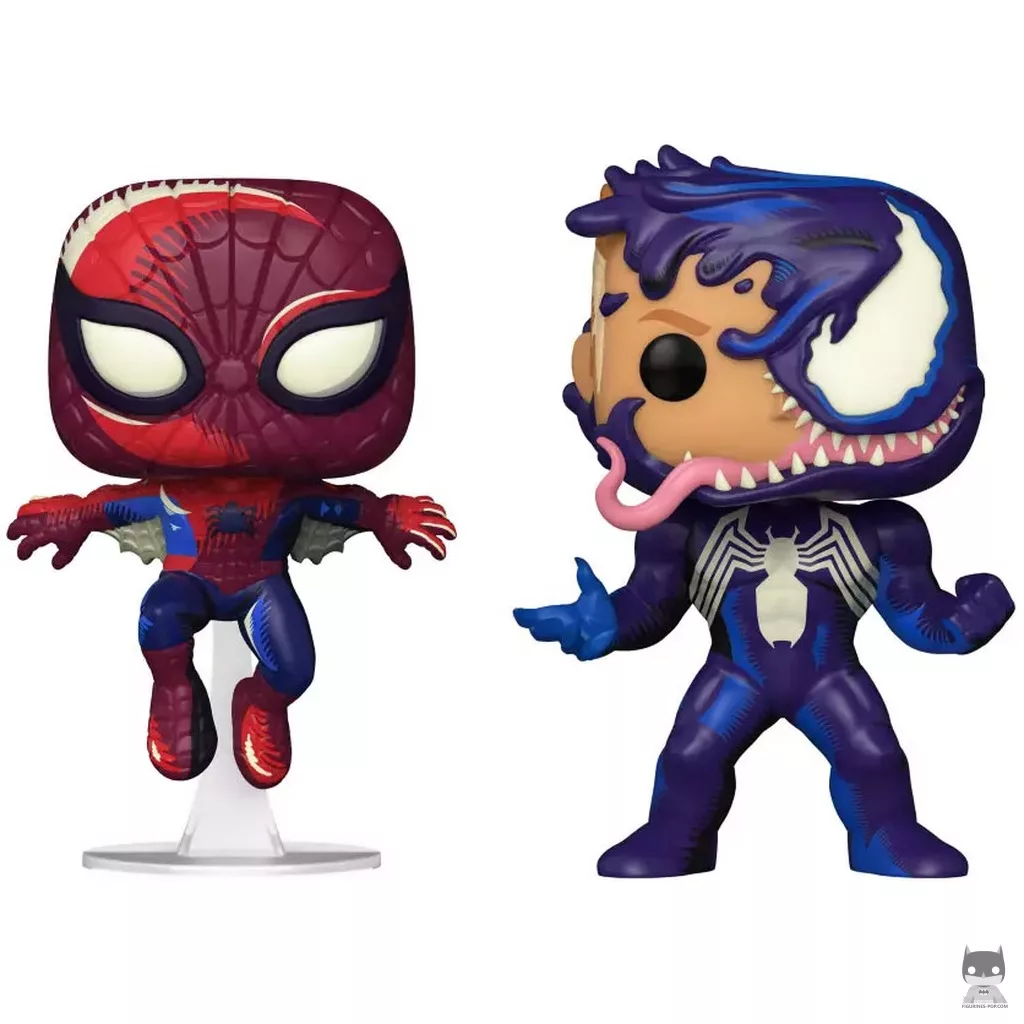 Figura Funko Pop! Spider-Man & Venom (Deco) (Marvel Comics)