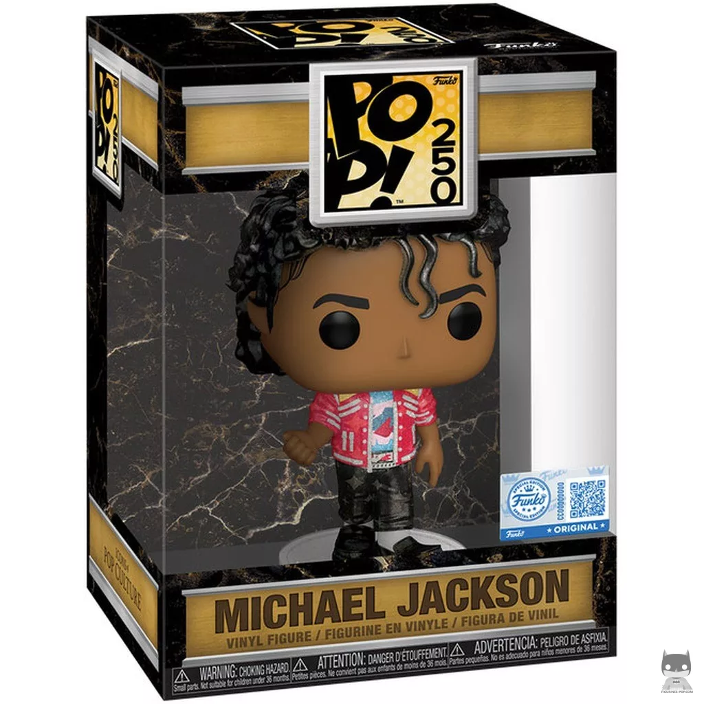 Figura Funko Pop! Michael Jackson en su caja