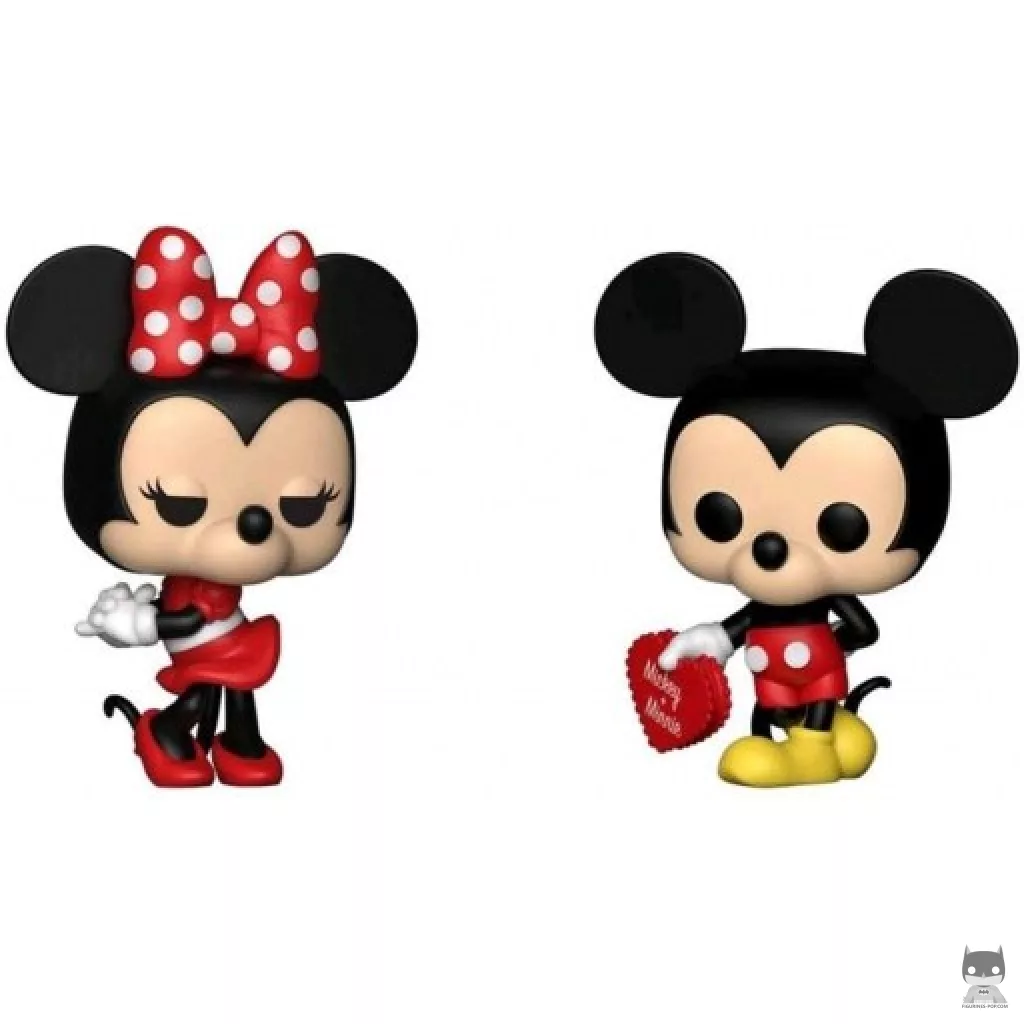 Figura Funko Pop! Mickey & Minnie San Valentín (Mickey y sus amigos)