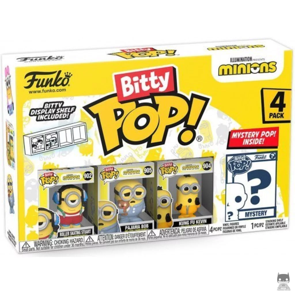 Figura Funko Pop! Minions (Serie 3) en su caja