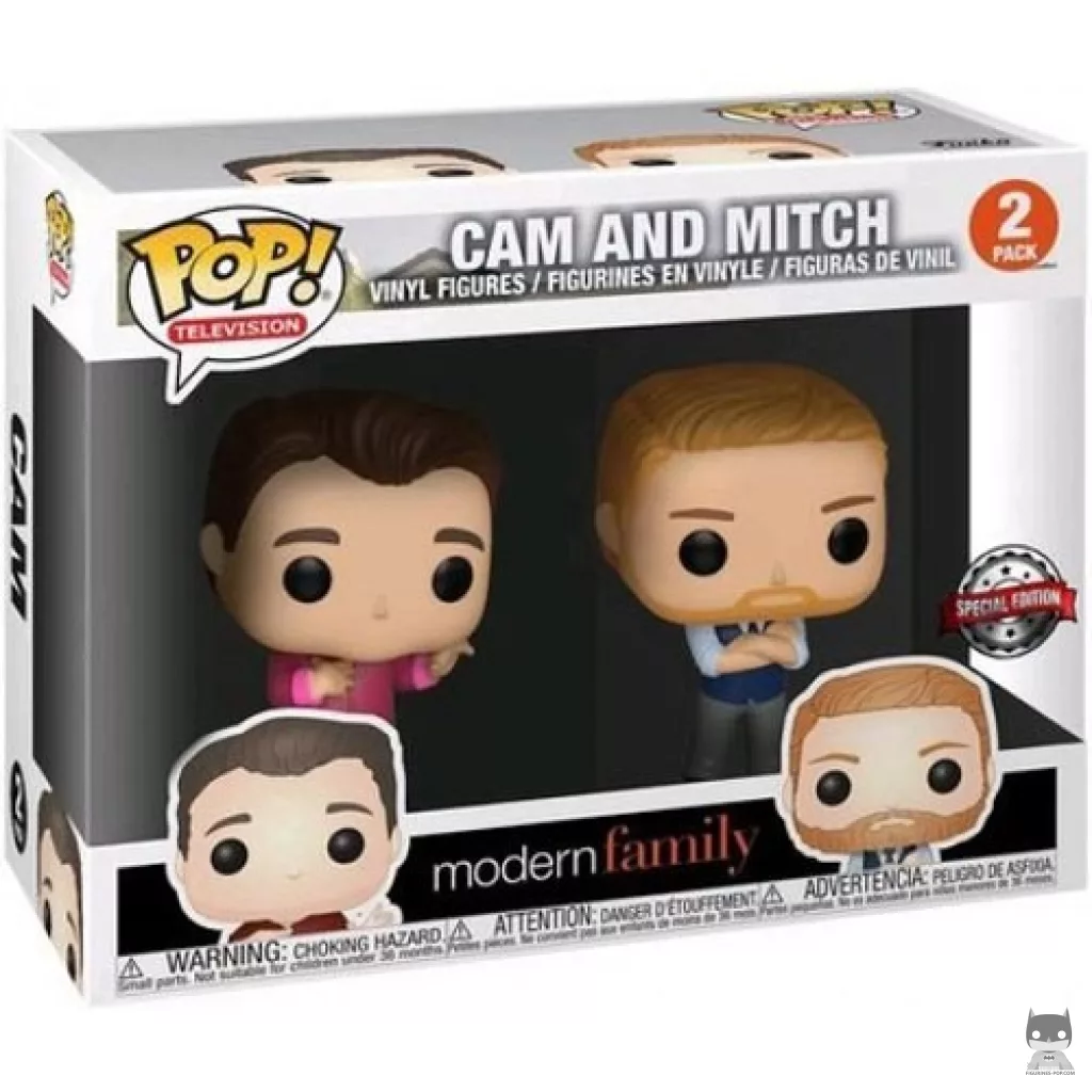 Figura Funko Pop! Cam & Mitch en su caja