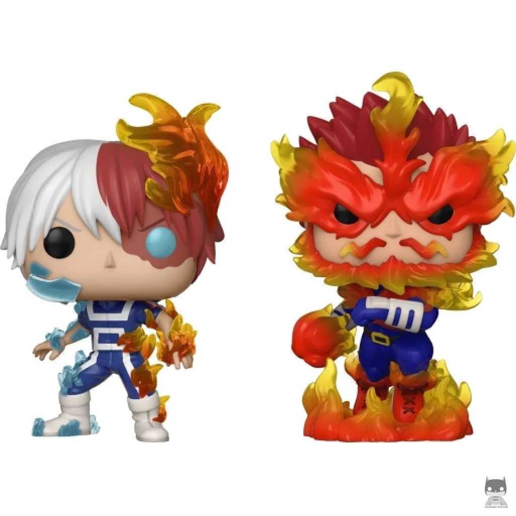 Figura Funko Pop! Shoto Todoroki & Endeavor (My Hero Academia)