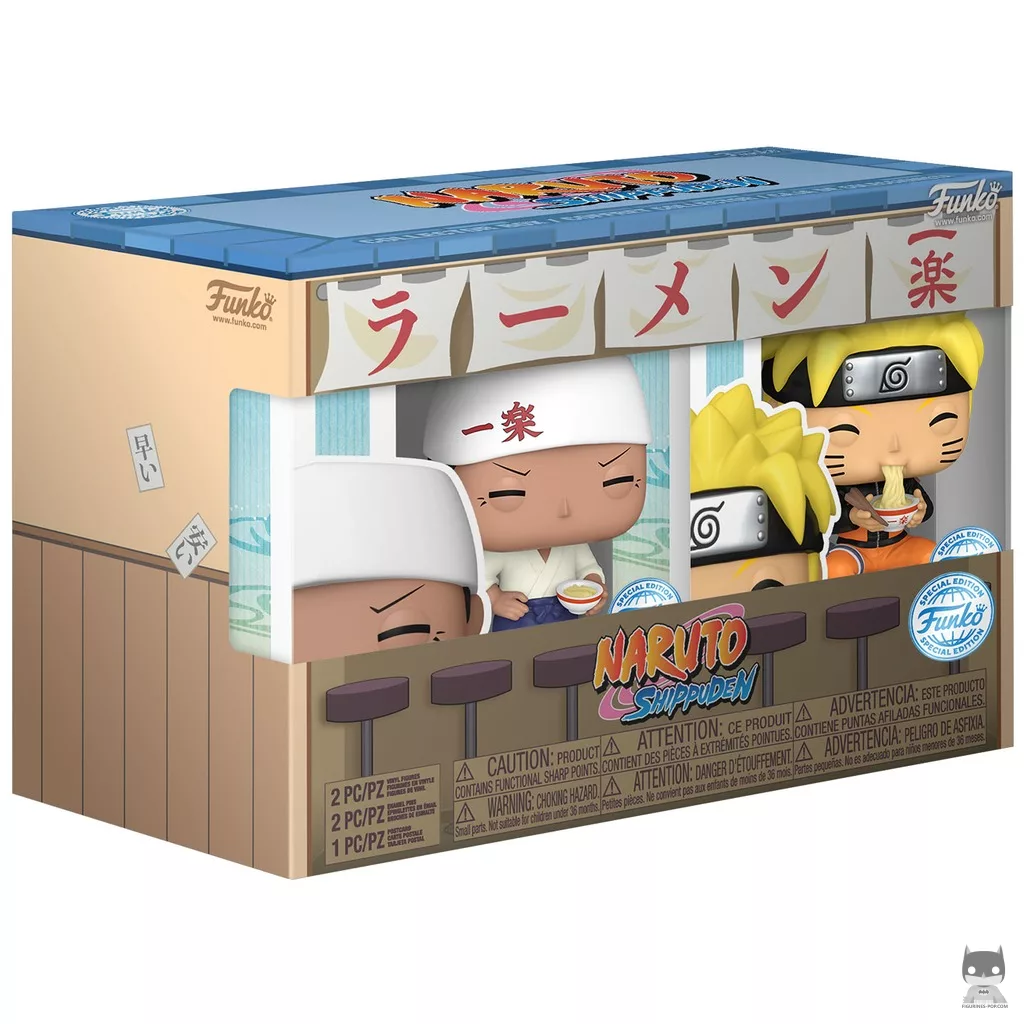 Figura Funko Pop! Caja de coleccionista Ichiraku de Naruto Shippuden en su caja
