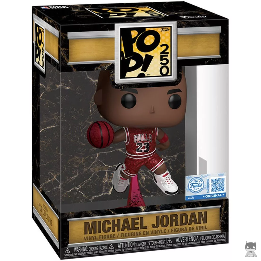 Figura Funko Pop! Michael Jordan en su caja