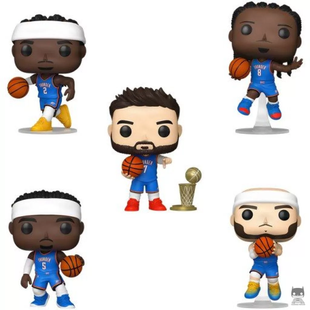 Figura Funko Pop! Oklahoma City campeones 2025 (NBA)