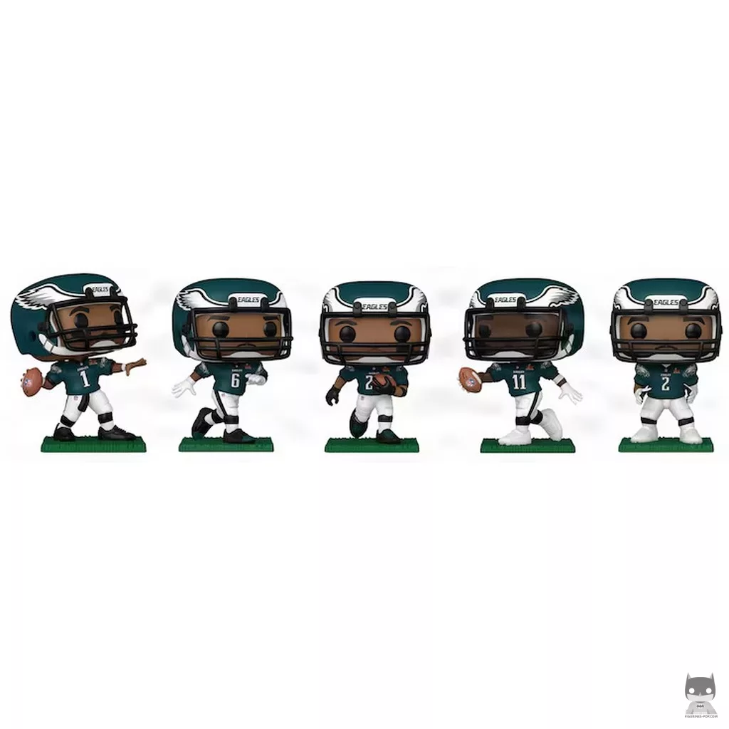 Figura Funko Pop! Philadelphia Eagles campeones de la Super Bowl LIX (NFL)