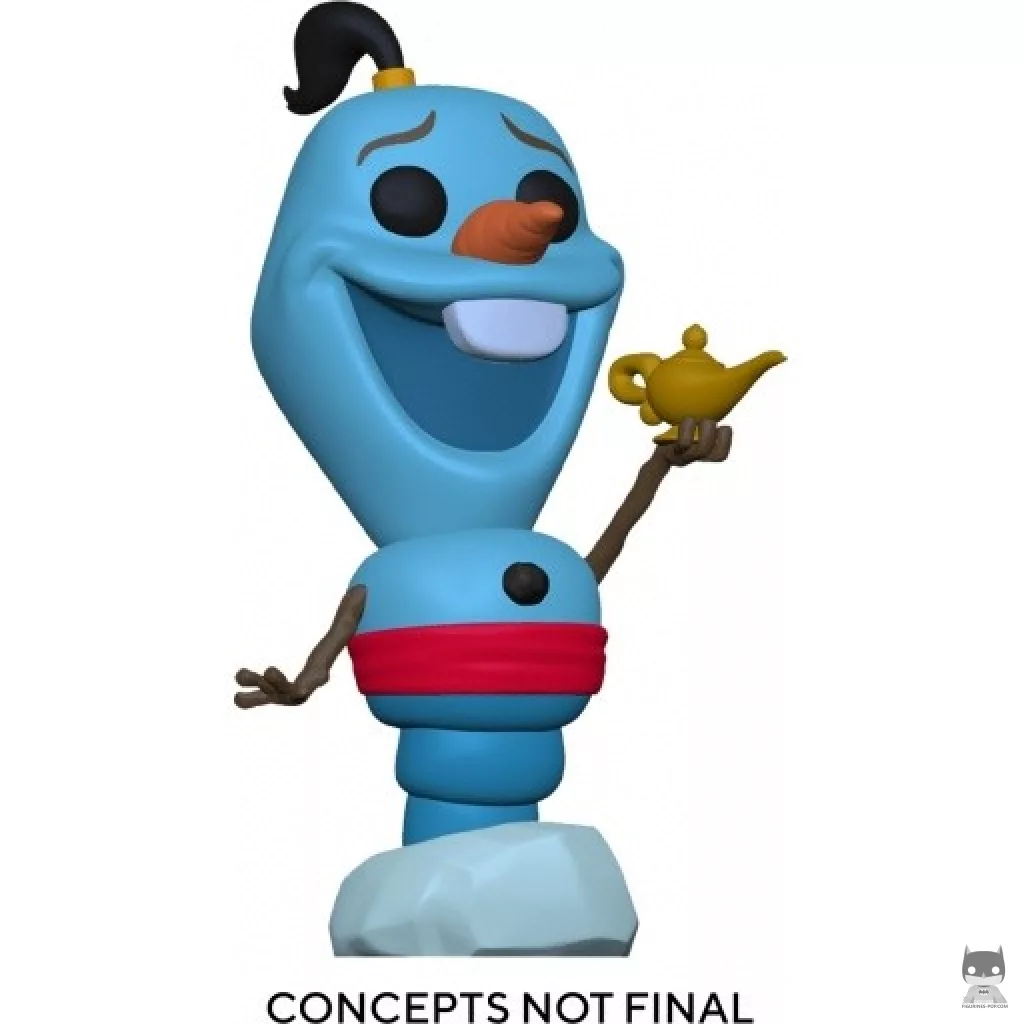 Figura Funko Pop! Olaf como Genio (Olaf presenta)