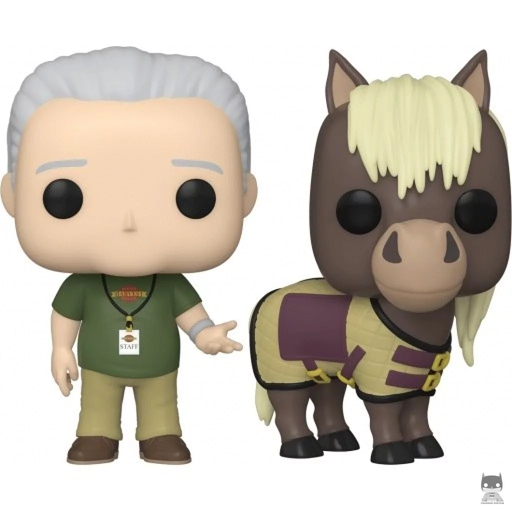 Figura Funko Pop! Jerry Gergich & Li'l Sebastian (Parks and Recreation)