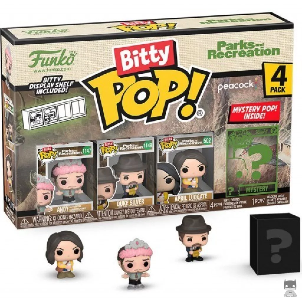 Figura Funko Pop! Parks and Recreation (Serie 1) en su caja