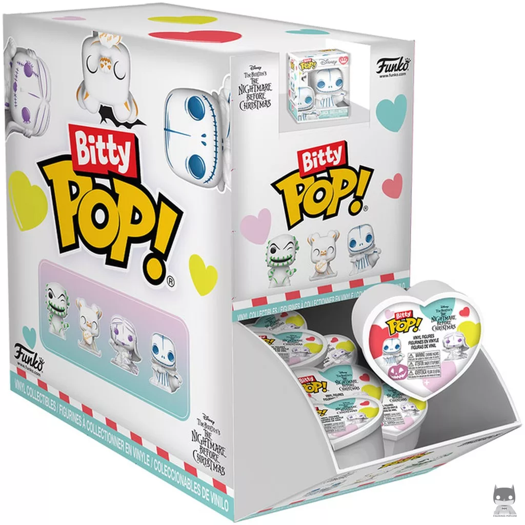 Figura Funko Pop! Misterio boceto Pesadilla antes de Navidad en su caja