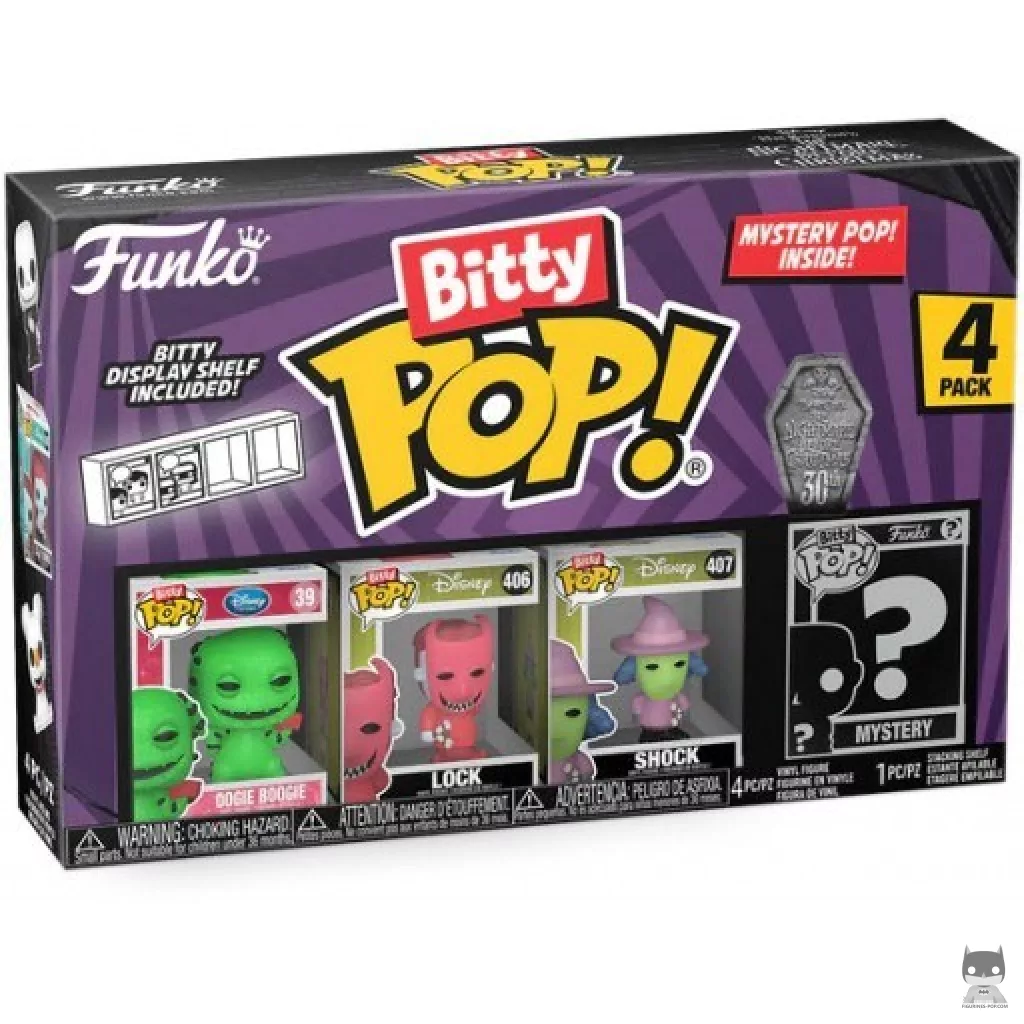 Figura Funko Pop! Pesadilla antes de Navidad (Serie 1) en su caja