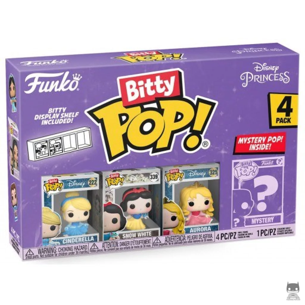 Figura Funko Pop! Princesas Disney (Serie 3) en su caja
