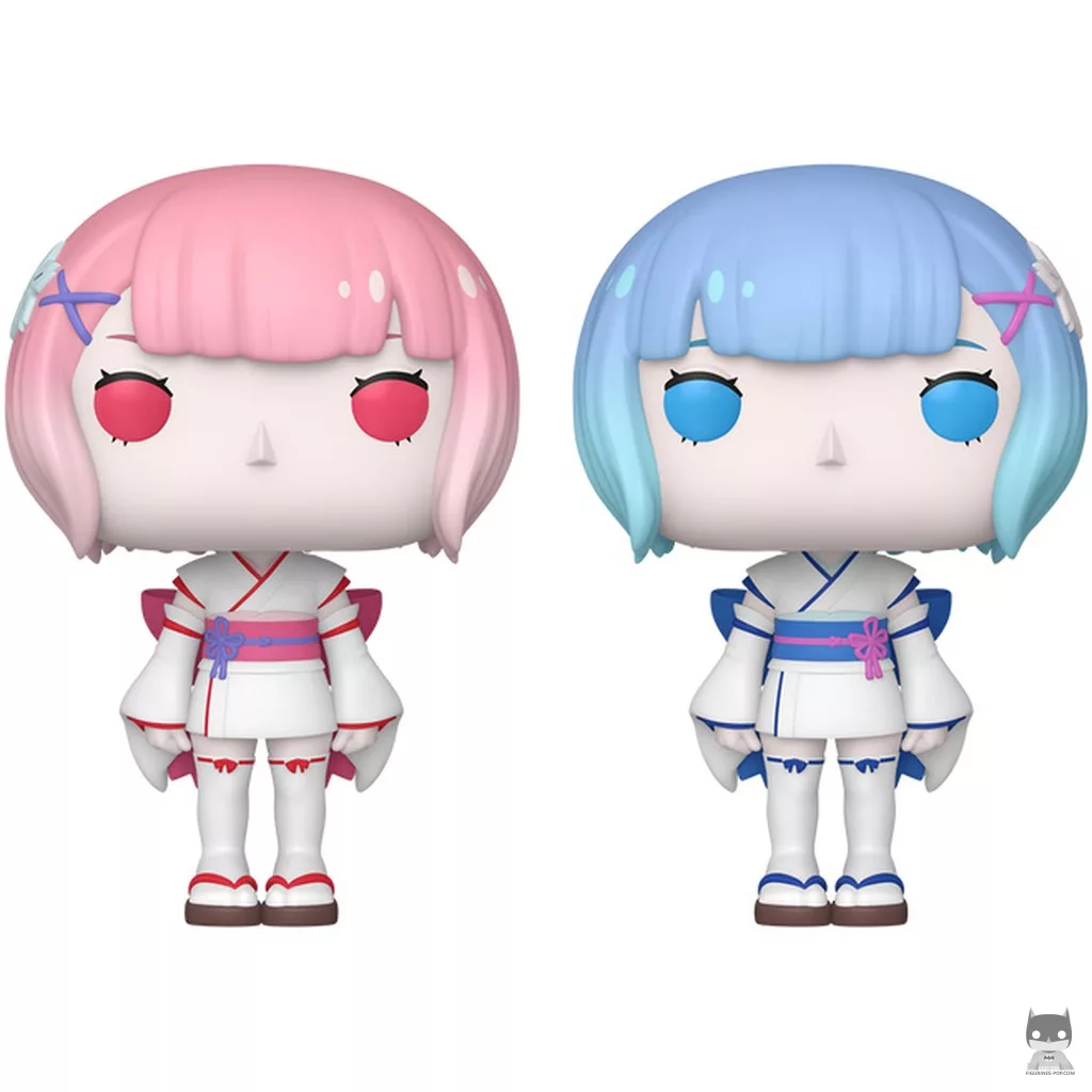 Figura Funko Pop! Ram & Rem (Versión infancia) (Re:Zero - Empezar de cero en un mundo diferente)