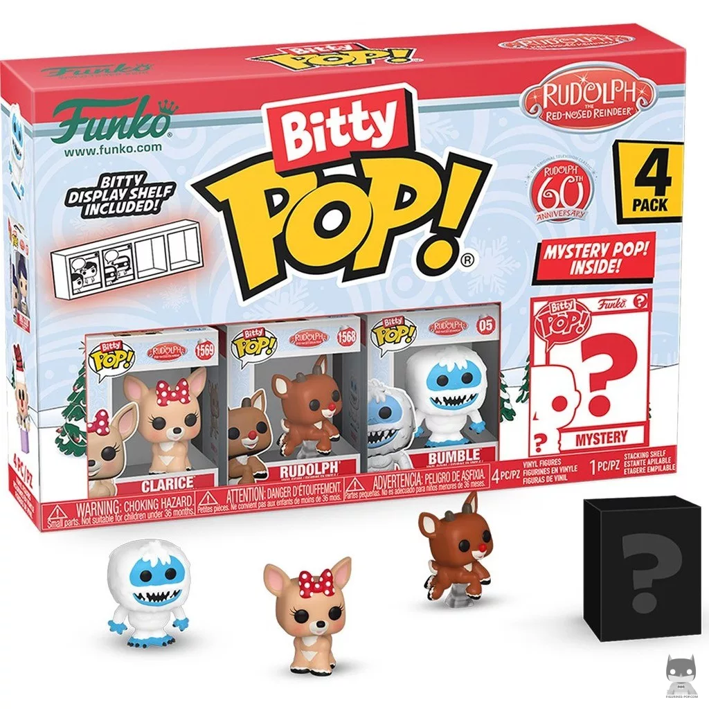 Figura Funko Pop! Rudolph, el reno de la nariz roja (Serie 2) (Rudolph, el reno de la nariz roja)