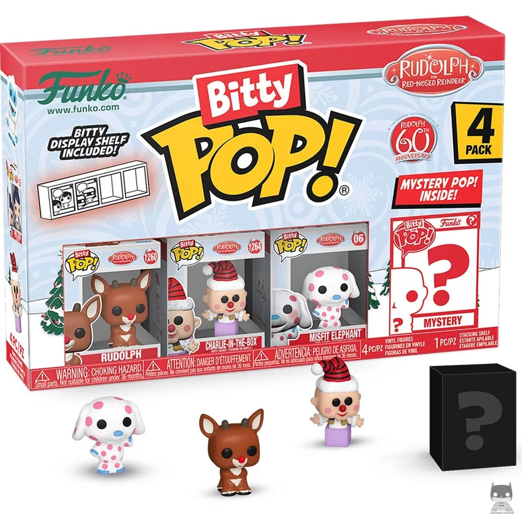 Figura Funko Pop! Rudolph, el reno de la nariz roja (Serie 3) (Rudolph, el reno de la nariz roja)
