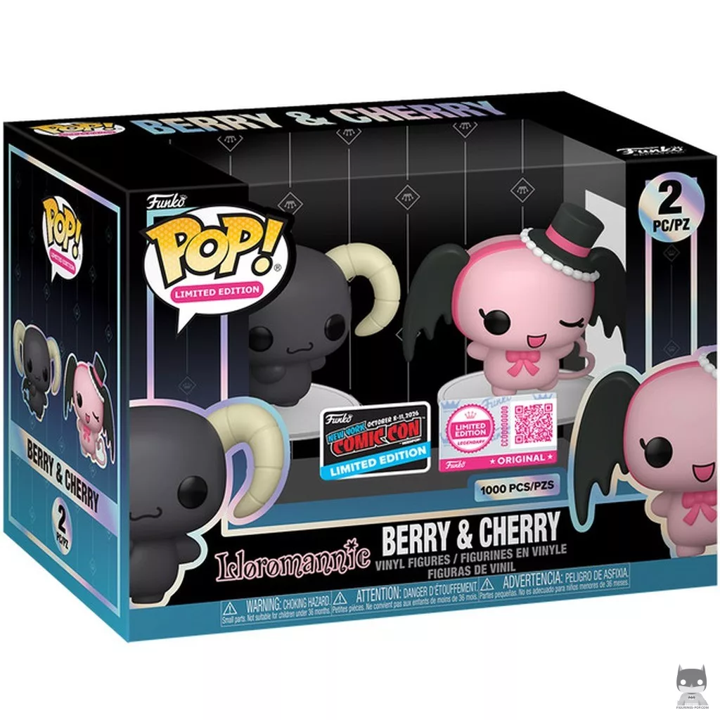 Figura Funko Pop! Berry & Cherry en su caja