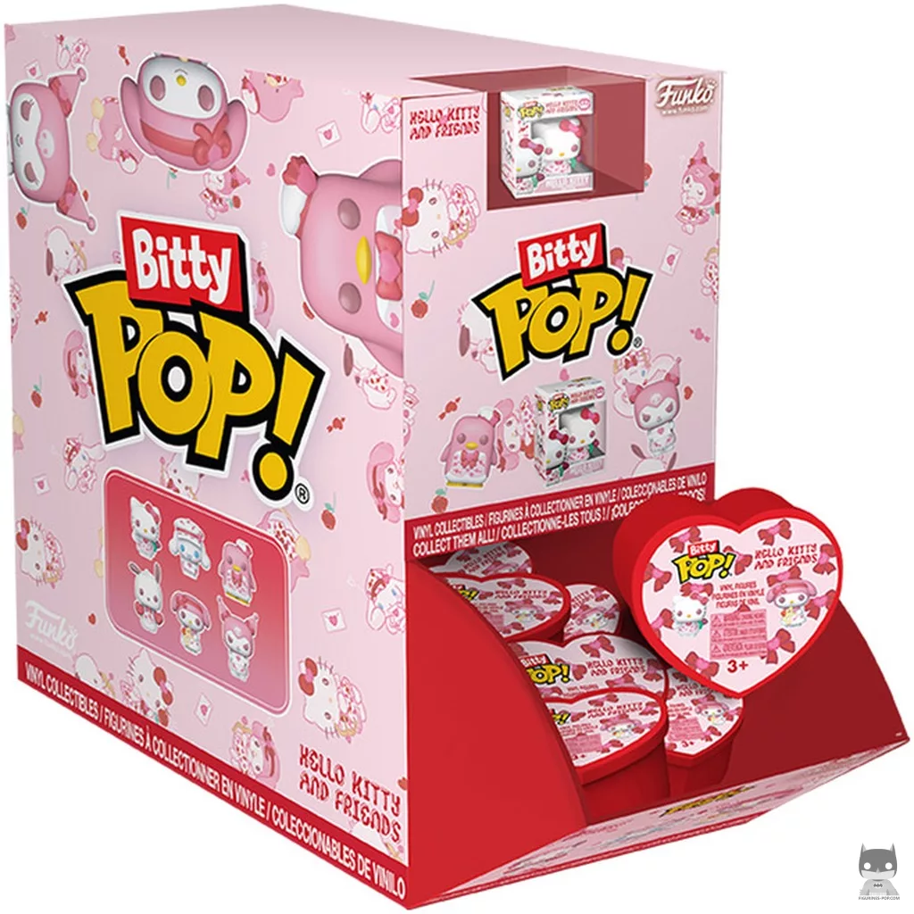 Figura Funko Pop! Misterio de San Valentín Hello Kitty y sus amigos en su caja