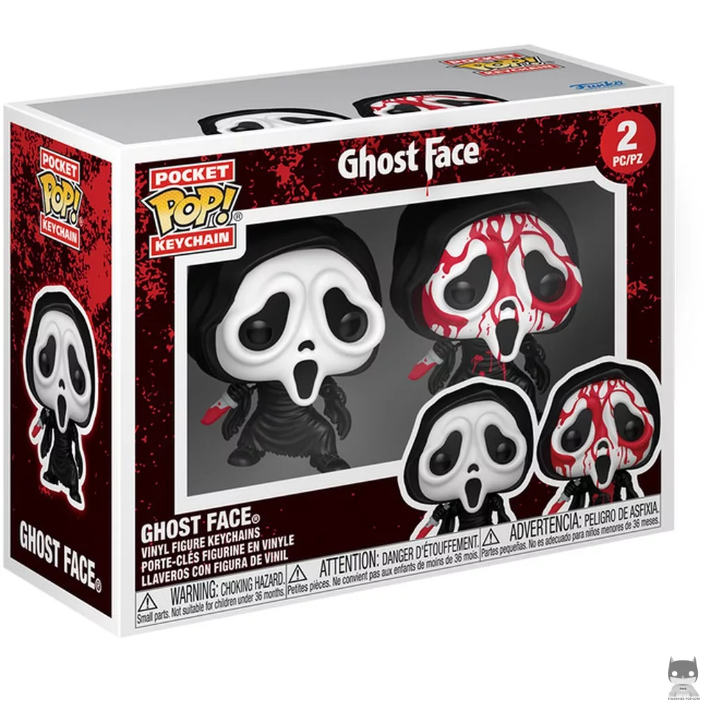 Figura Funko Pop! Ghost Face en su caja