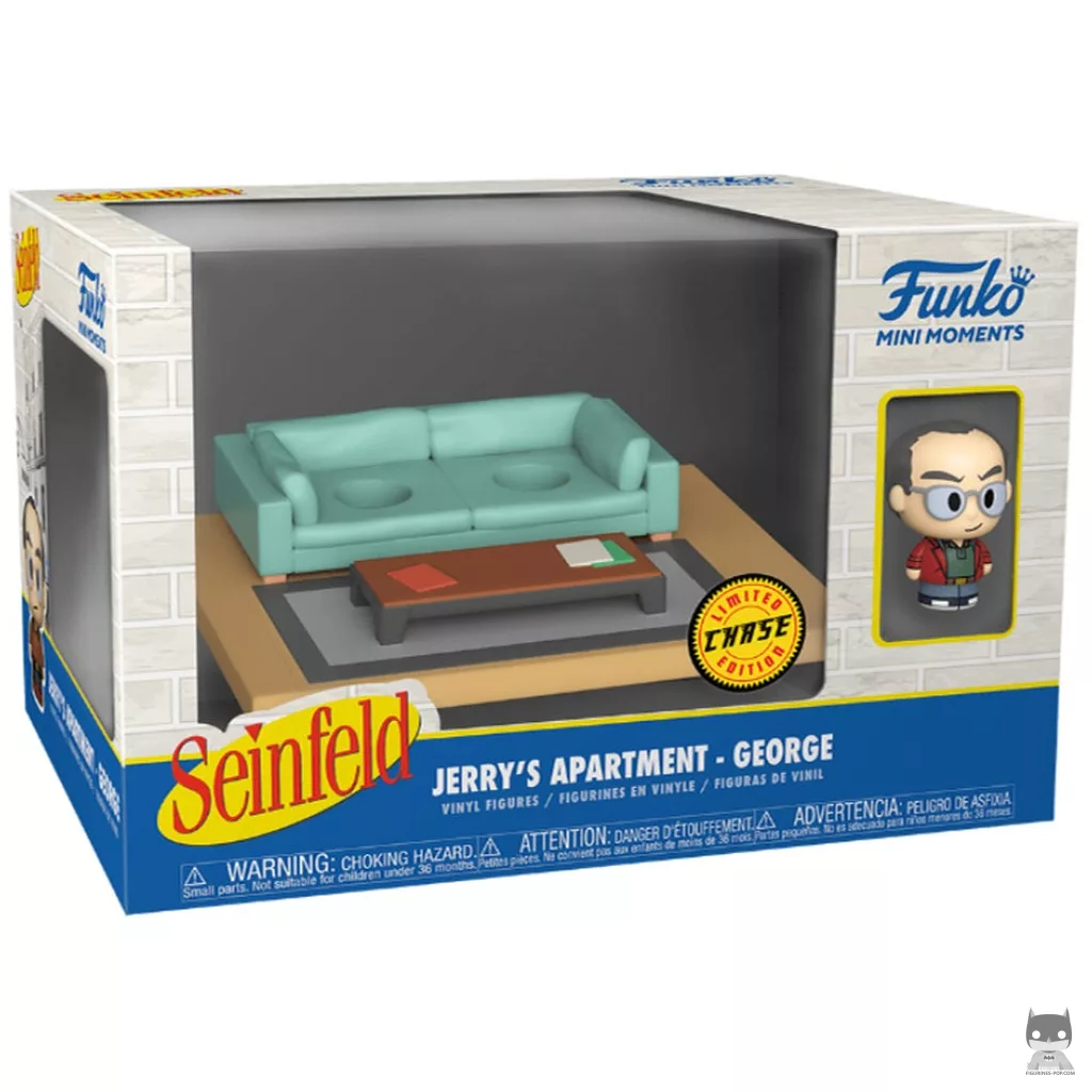 Figura Funko Pop! Apartamento de Jerry - George (Chase) en su caja