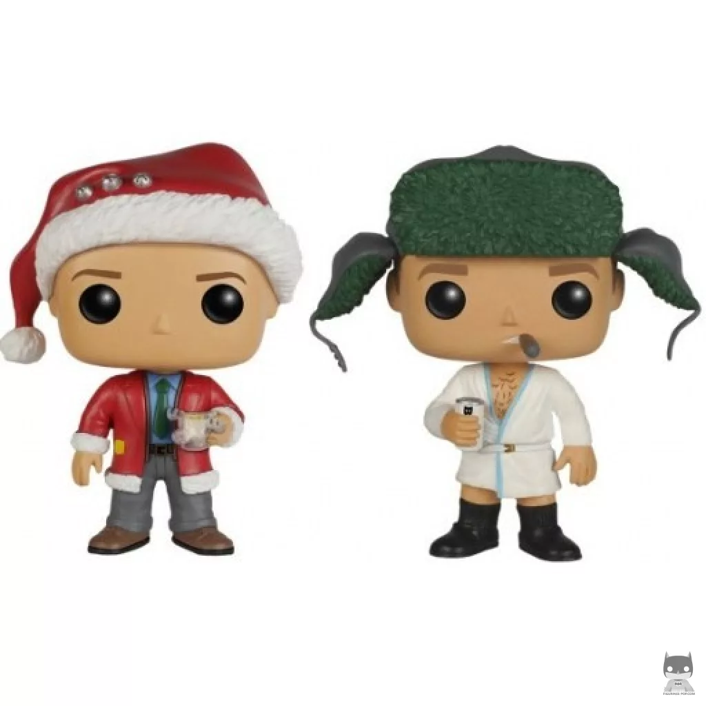 Figura Funko Pop! Clark Griswold & el primo Eddie (¡Socorro! Ya es Navidad)