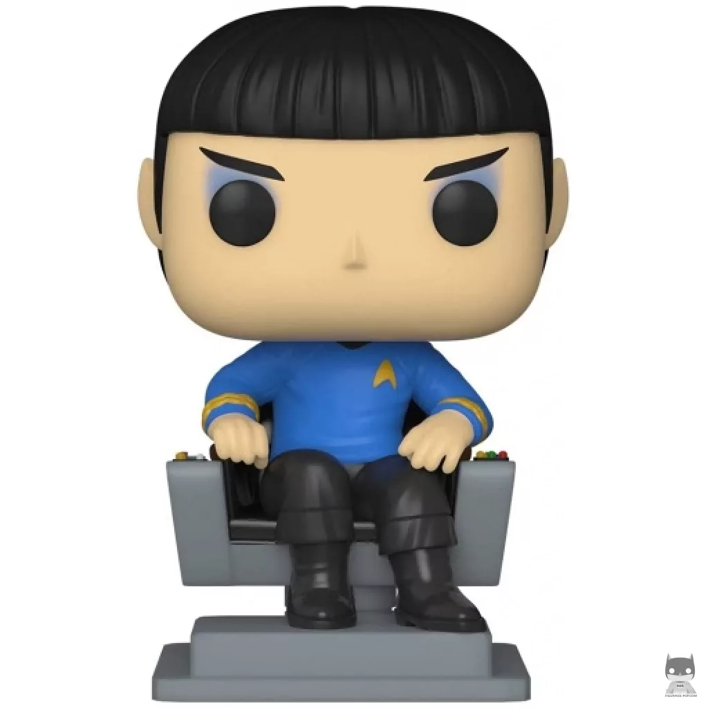 Figura Funko Pop! Spock en la silla (Star Trek)