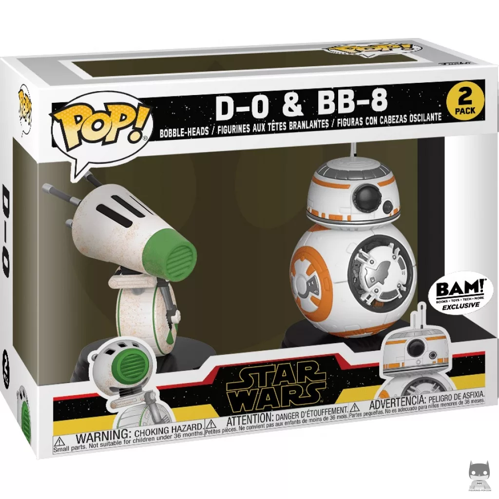 Figura Funko Pop! D-O & BB-8 en su caja