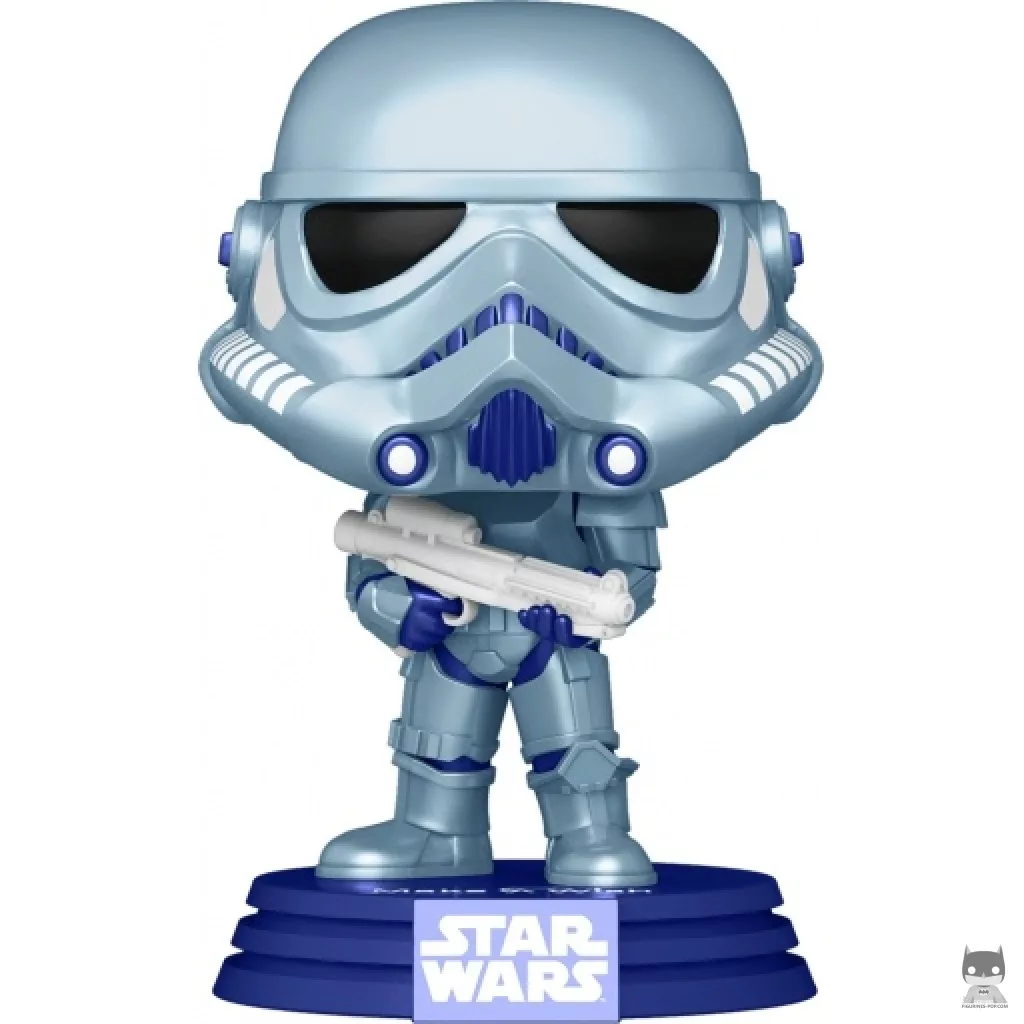 Figura Funko Pop! Stormtrooper (Metalizado) (Star Wars: Episodio VI, El retorno del Jedi)