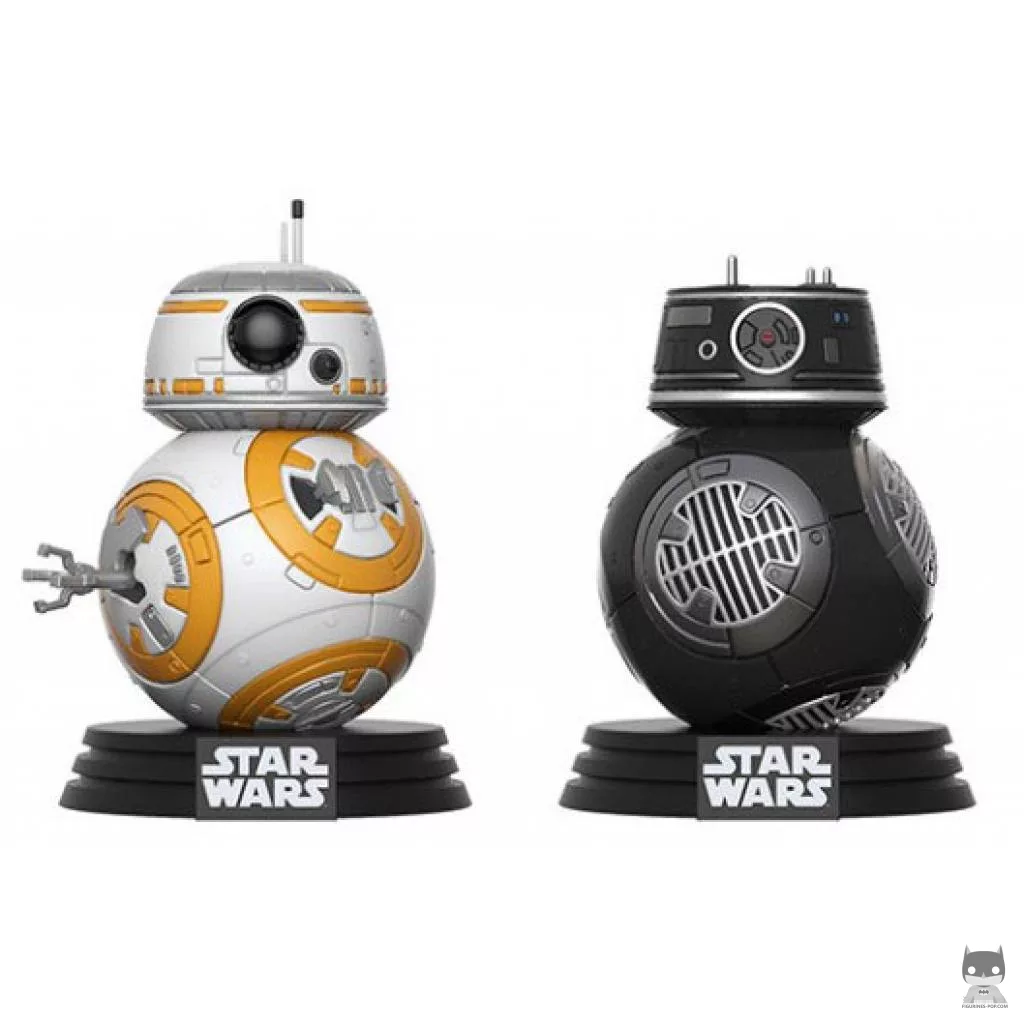 Figura Funko Pop! BB-8 & BB-9E (Star Wars: Episodio VIII, Los últimos Jedi)