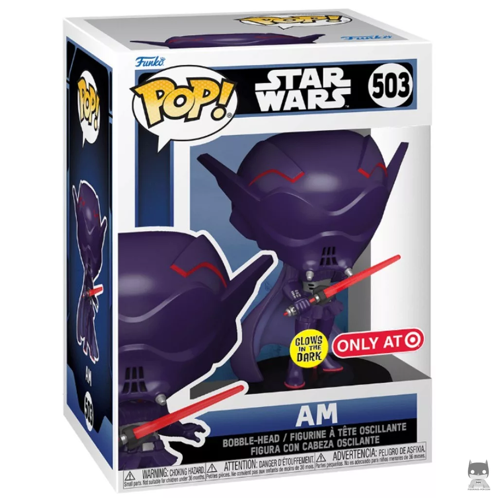 Figura Funko Pop! Am en su caja