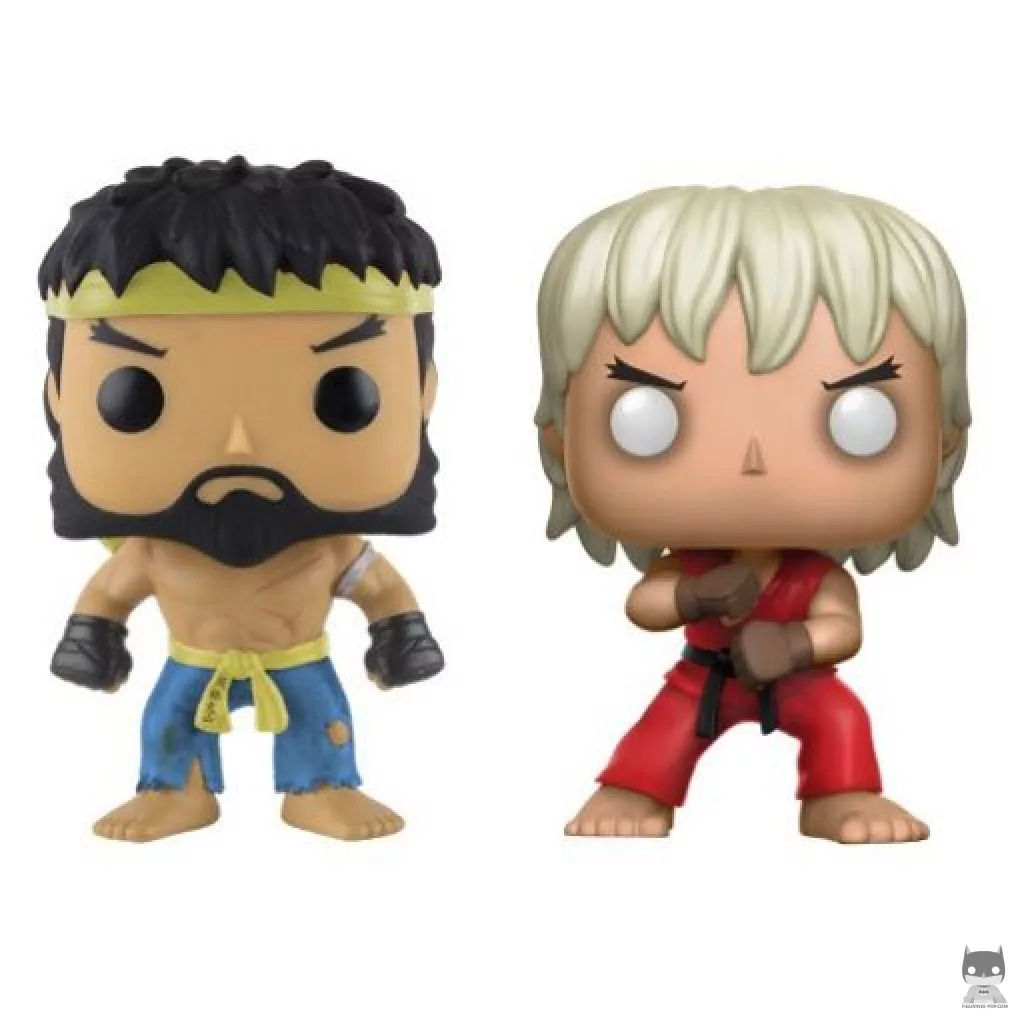 Figura Funko Pop! Hot Ryu & Violent Ken (Street Fighter)