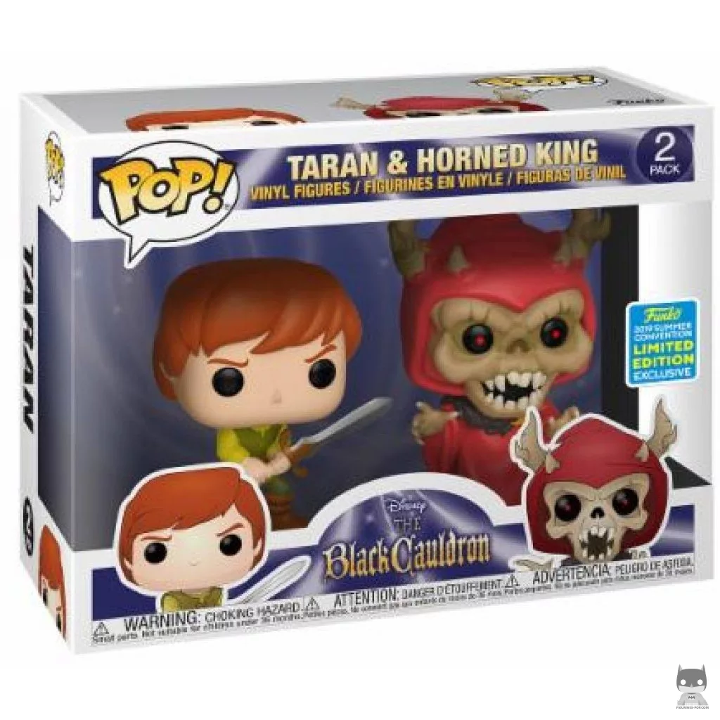 Figura Funko Pop! Tarón & el Rey Cornudo en su caja