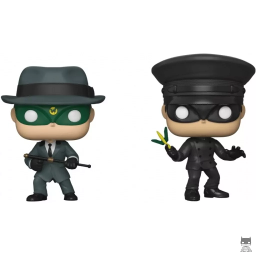 Figura Funko Pop! El Avispón Verde (Traje gris) & Kato (The Green Hornet)