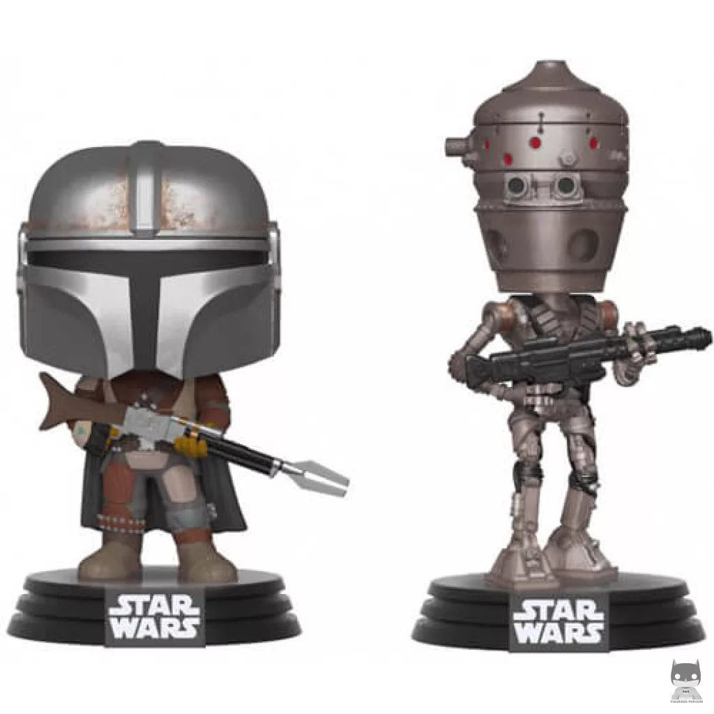 Figura Funko Pop! El Mandaloriano & IG-11 (Pack de 2) (The Mandalorian (Star Wars))