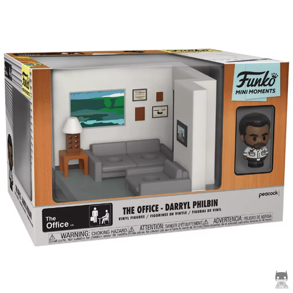 Figura Funko Pop! Darryl Philbin en su caja