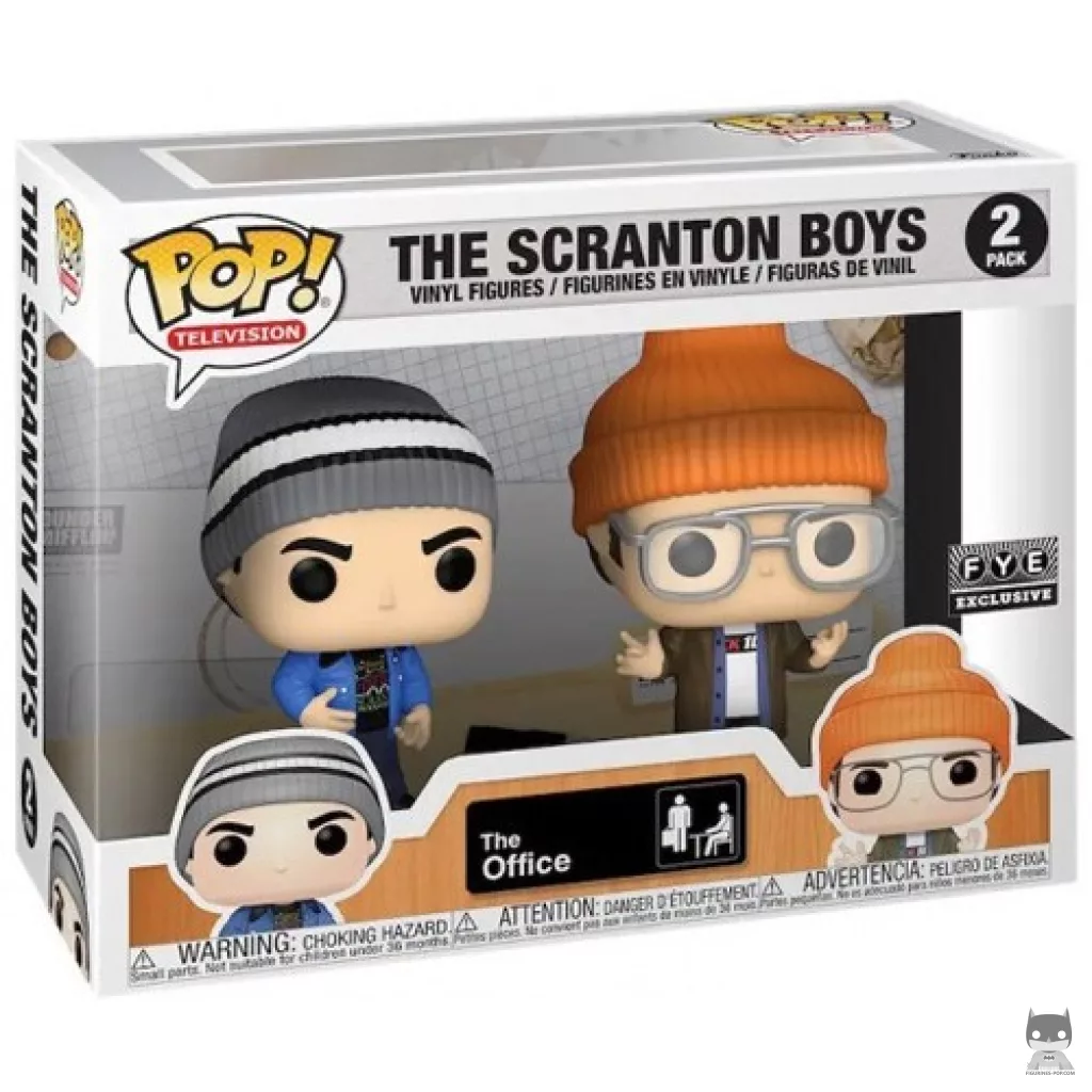 Figura Funko Pop! The Scranton Boys en su caja