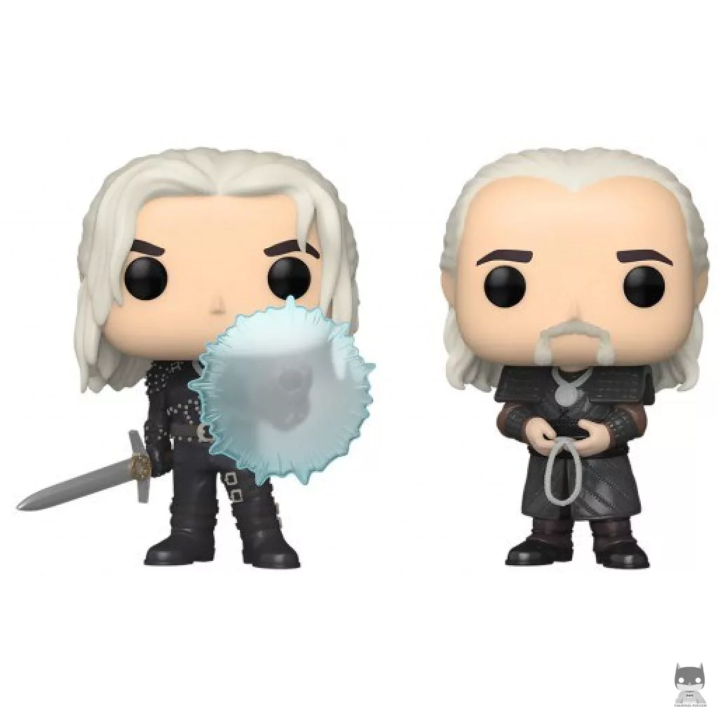Figura Funko Pop! Geralt & Vesemir (The Witcher)