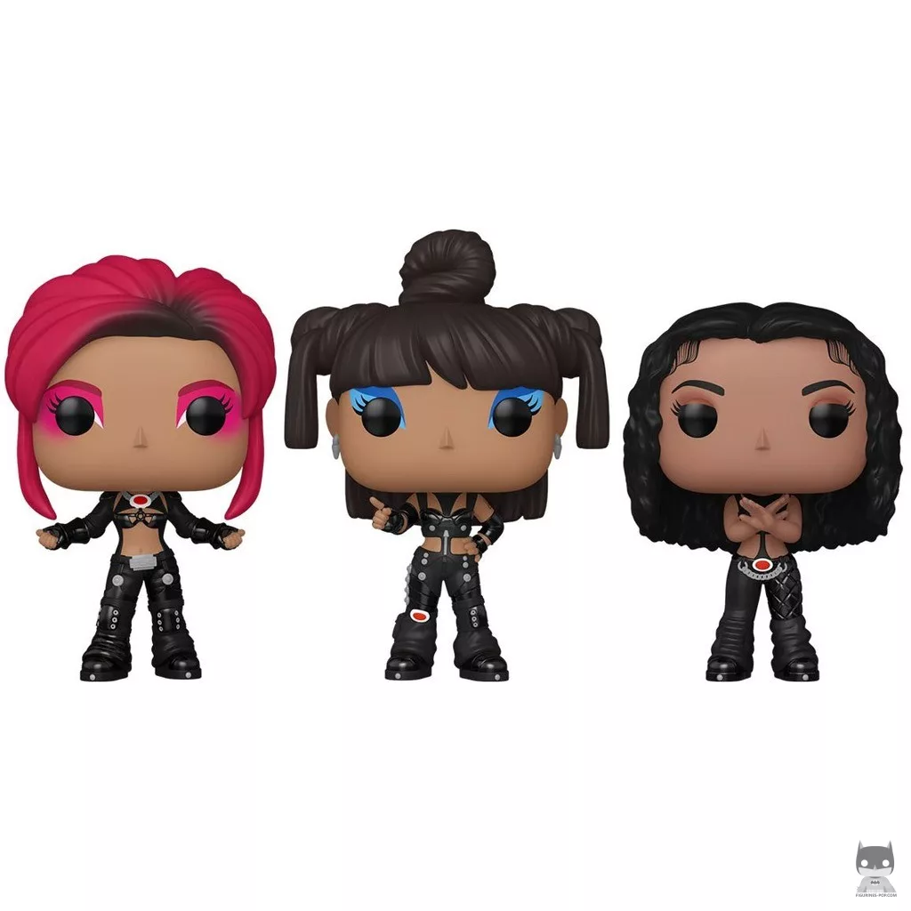 Figura Funko Pop! T-Boz / Left Eye / Chilli (Multipack) (TLC)