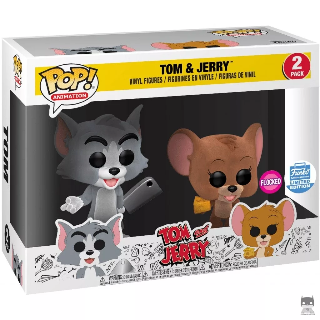 Figura Funko Pop! Tom & Jerry en su caja