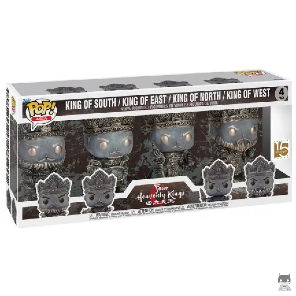 Figura Funko Pop! Cuatro Reyes Celestiales en su caja