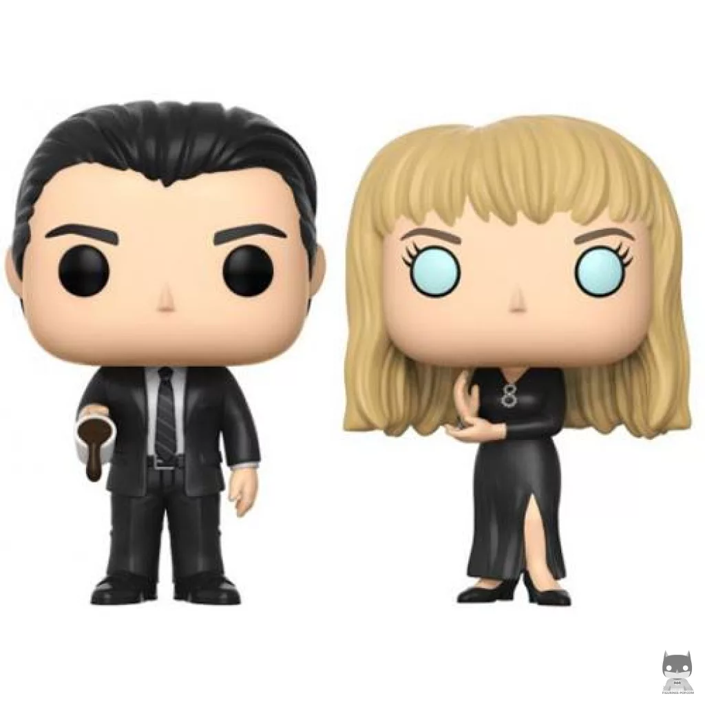 Figura Funko Pop! Cooper de la Logia Negra & Laura de la Logia Negra (Twin Peaks)