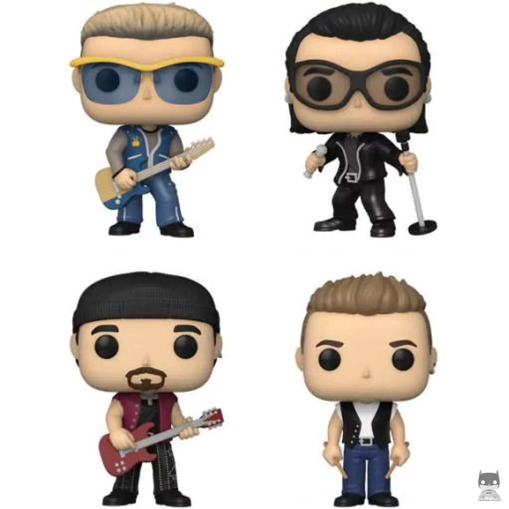 Figura Funko Pop! Adam, Bono, The Edge & Larry (U2 ZooTv)