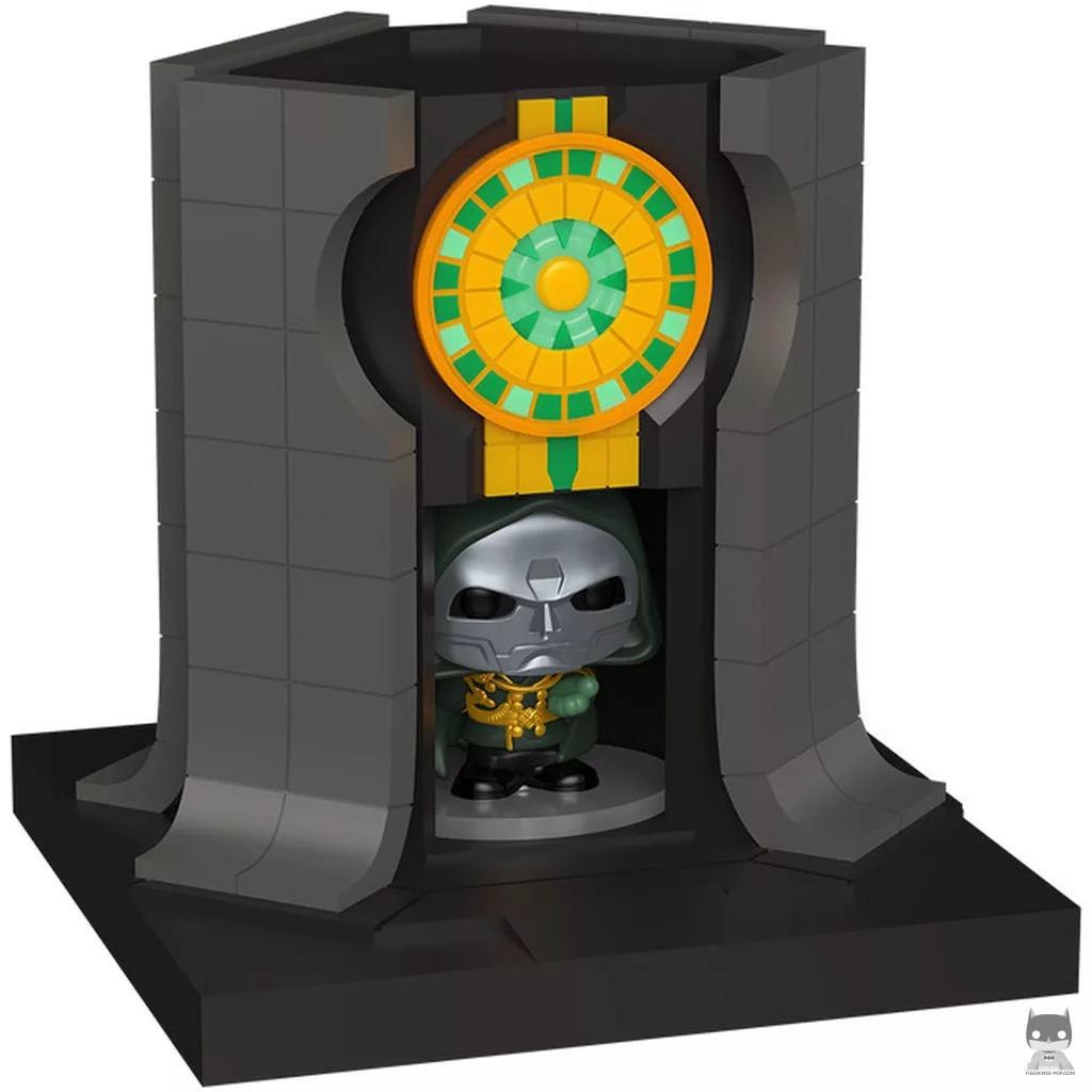Figura Funko Pop! Lord Doom y la Torre de Doomstadt (Vengadores: Doomsday)